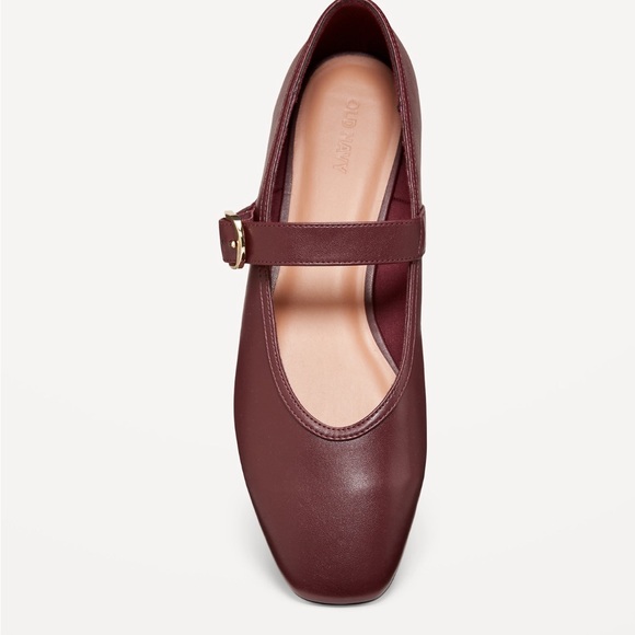 NWT Chic Clove / Burgundy Mary Jane Flats - Picture 3 of 8